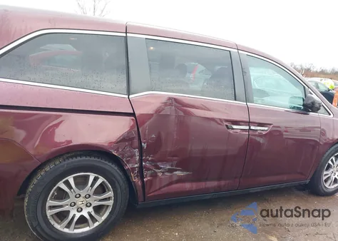 2012 Honda Odyssey Ex from USA, damaged, VIN 5FNRL5H43CB123512